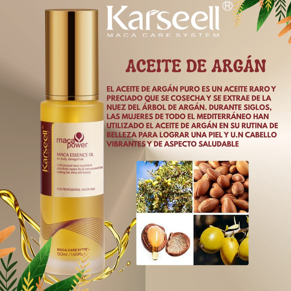 ✨ KIT REPARADOR CAPILAR 3 EN 1 – KARSEELL COLLAGEN