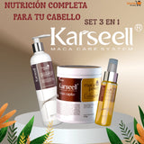 ✨ KIT REPARADOR CAPILAR 3 EN 1 – KARSEELL COLLAGEN