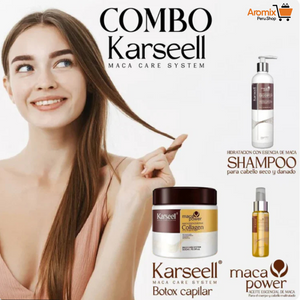 ✨ KIT REPARADOR CAPILAR 3 EN 1 – KARSEELL COLLAGEN