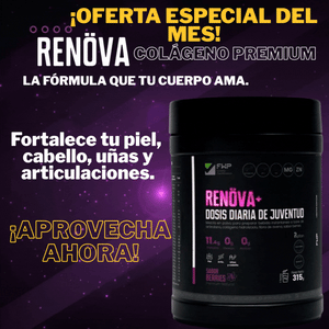 Renova Colágeno Premium(Fortalece tu piel, cabello, uñas y articulaciones)