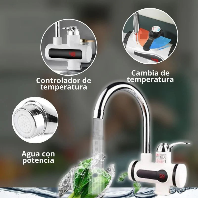 QuickBoil™ – Calienta el agua al instante desde el grifo